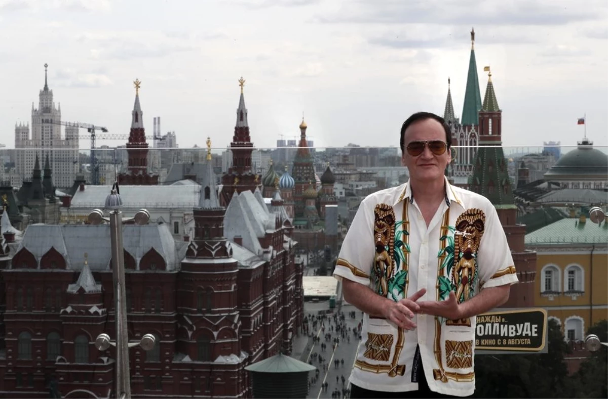 Tarantino, \'Bir Zamanlar Hollywood\'un gösterimi için Moskova\'da
