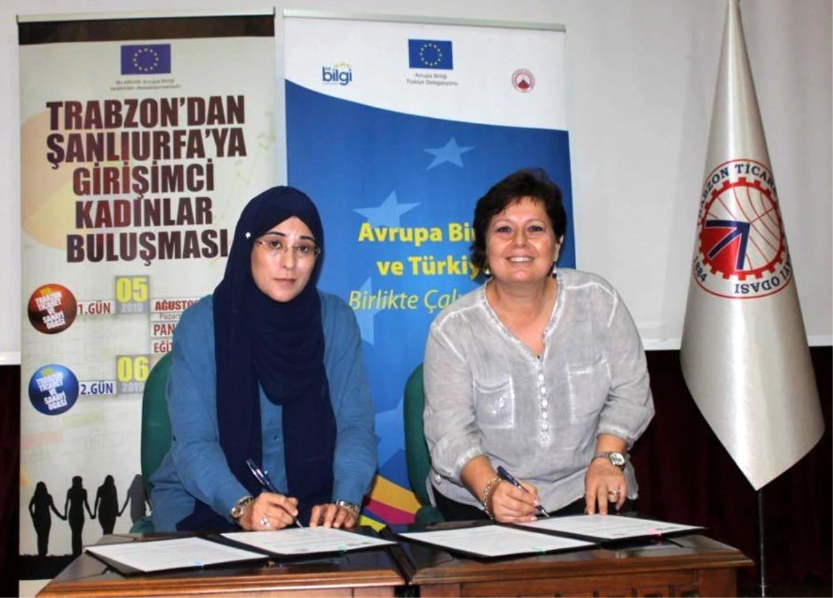 Trabzon ve Şanlıurfalı girişimci kadınlardan \'Kardeşlik Protokolü\'