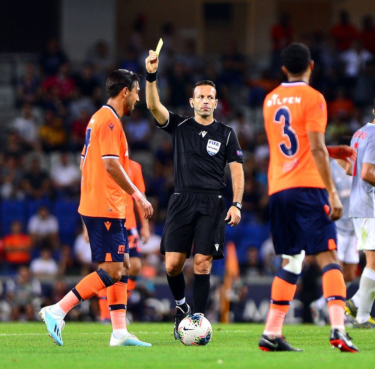 UEFA Şampiyonlar Ligi: Medipol Başakşehir: 0 - Olympiakos: 0 (İlk yarı)