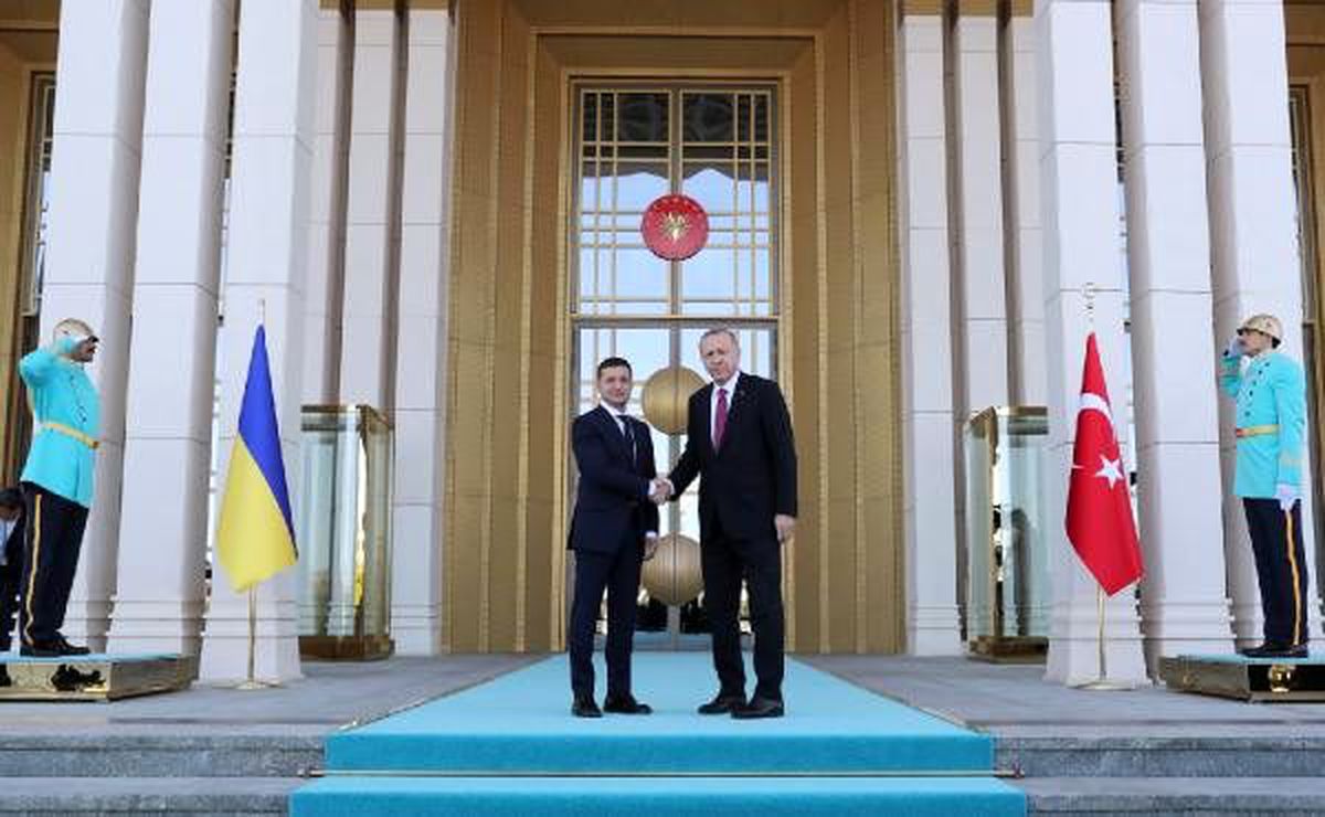 Ukrayna Cumhurbaşkanı Zelenskiy Beştepe\'de