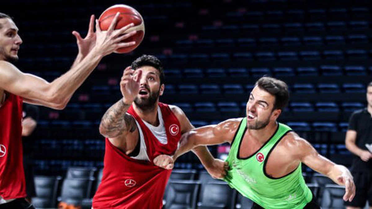 A Milli Erkek Basketbol Takımımız\'ın Dünya Kupası hazırlıkları sürüyor