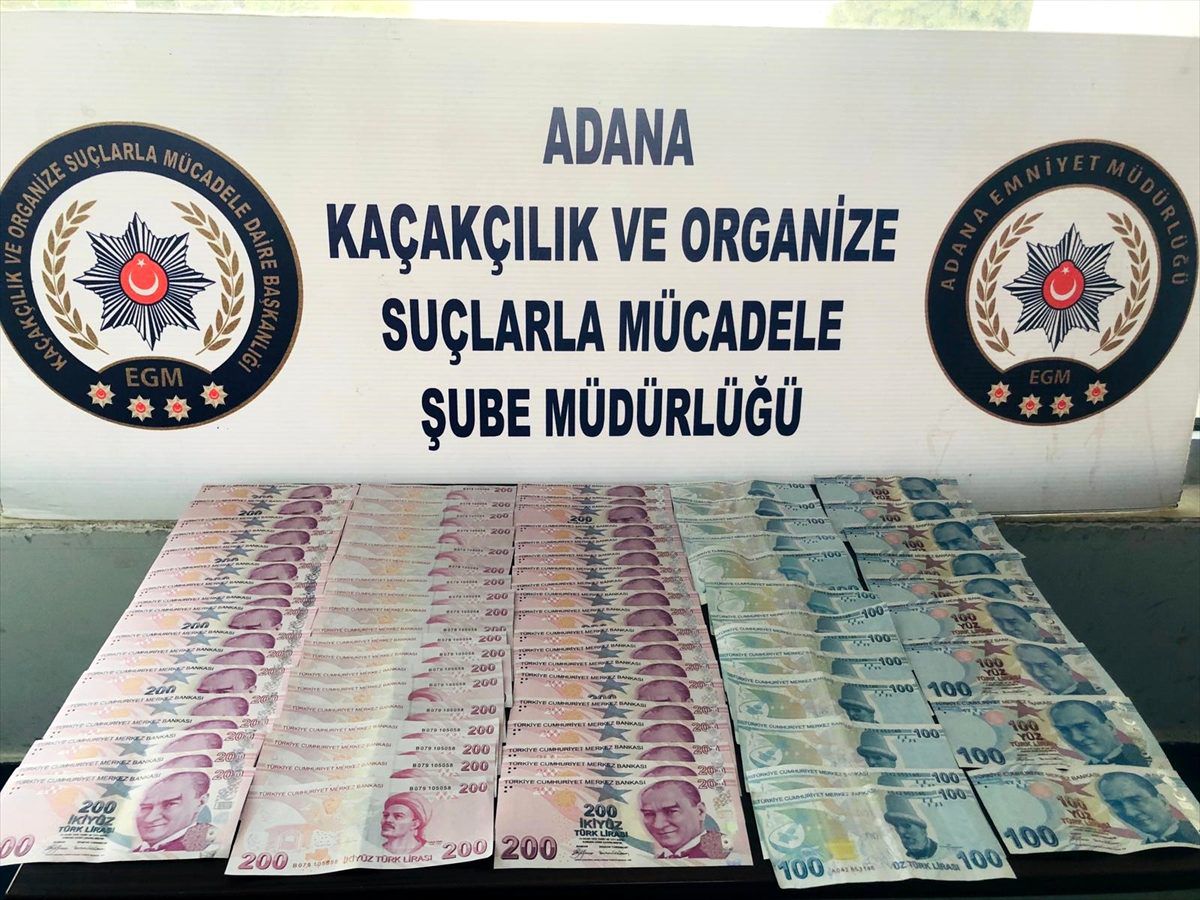 Adana\'da sahte para operasyonu