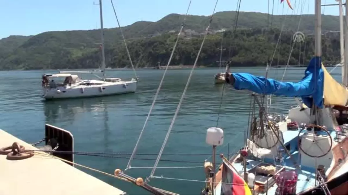 Argonotların izindeki yatçılar Amasra\'ya ulaştı