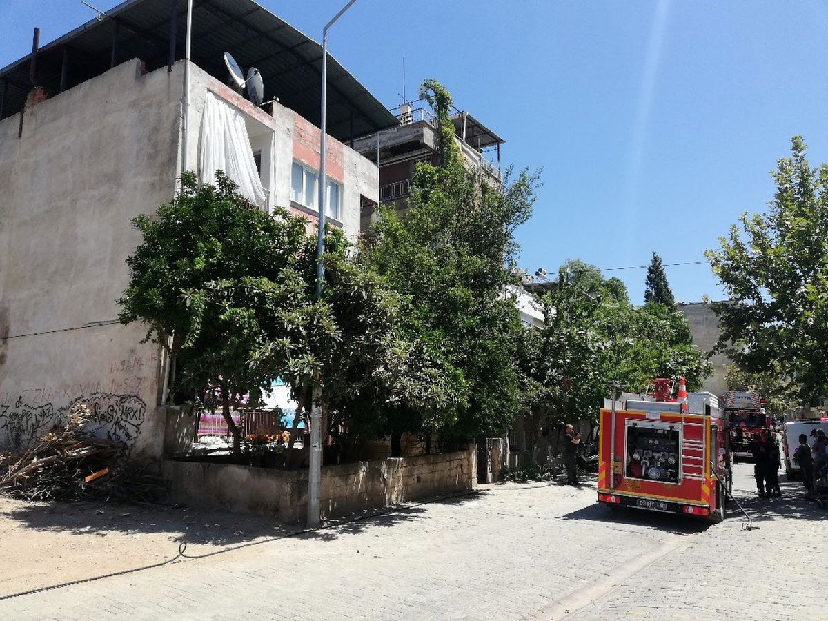 Aydın\'daki yangın korkuttu