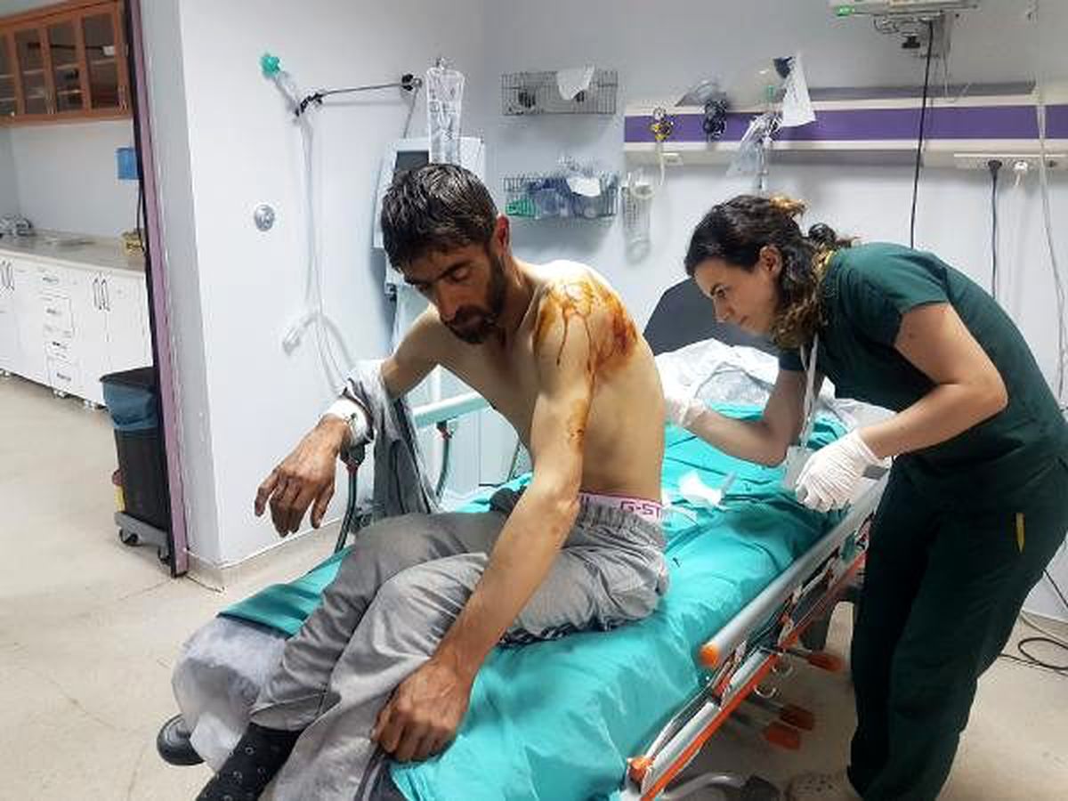 Ayı saldırısında yaralandı, 12 saat sonra helikopterle alındı
