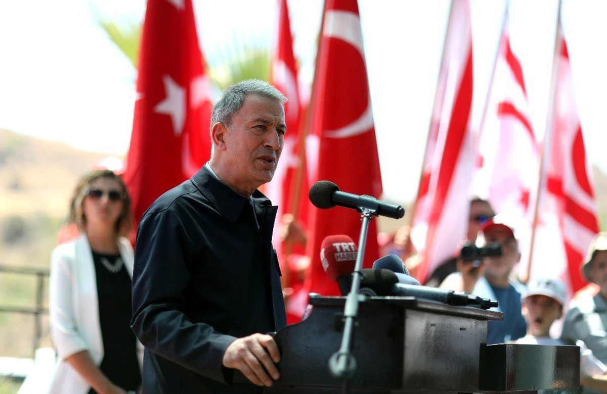 Bakan Akar, Erenköy Direnişi\'nin 55\'inci yıl dönümü anmalarında konuştu