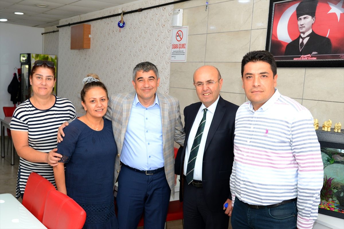 Başkan Ekicioğlu\'ndan esnaf ziyareti
