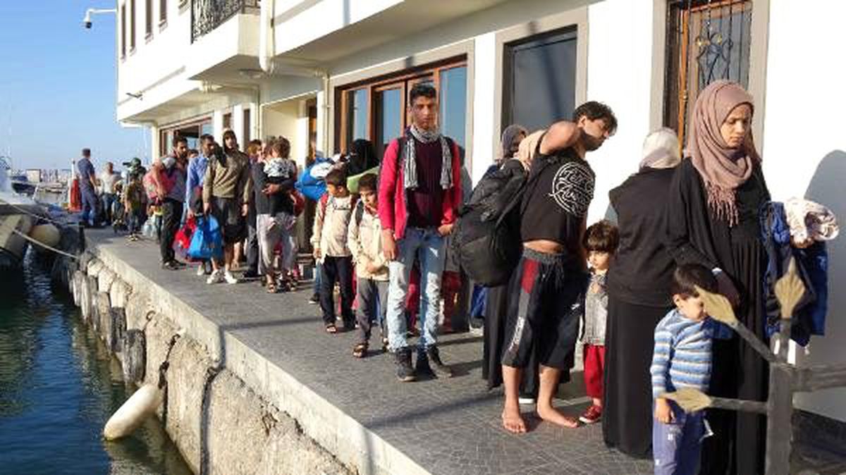 Çanakkale\'de 41 kaçak göçmen yakalandı