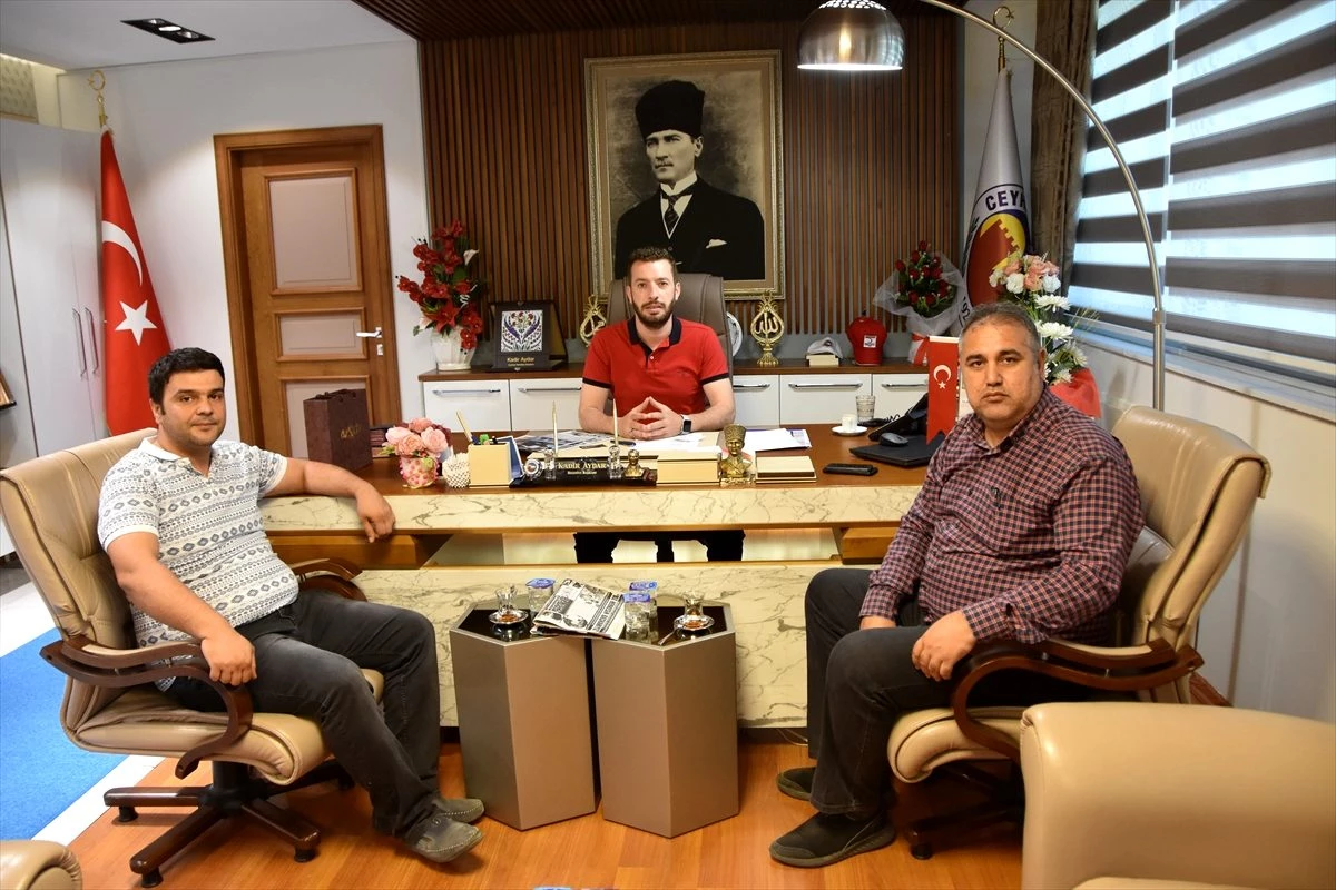Ceyhan Belediye Başkanı Aydar\'a ziyaret