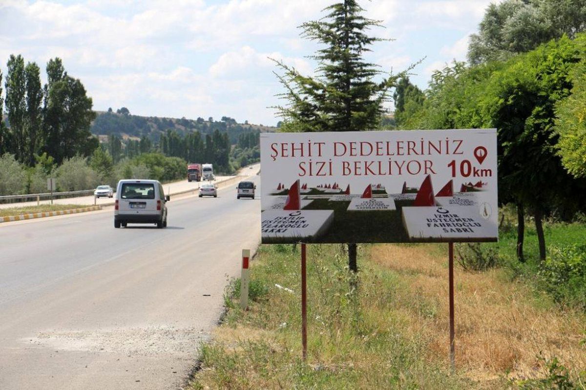 Dumlupınar\'da şehitlere vefa
