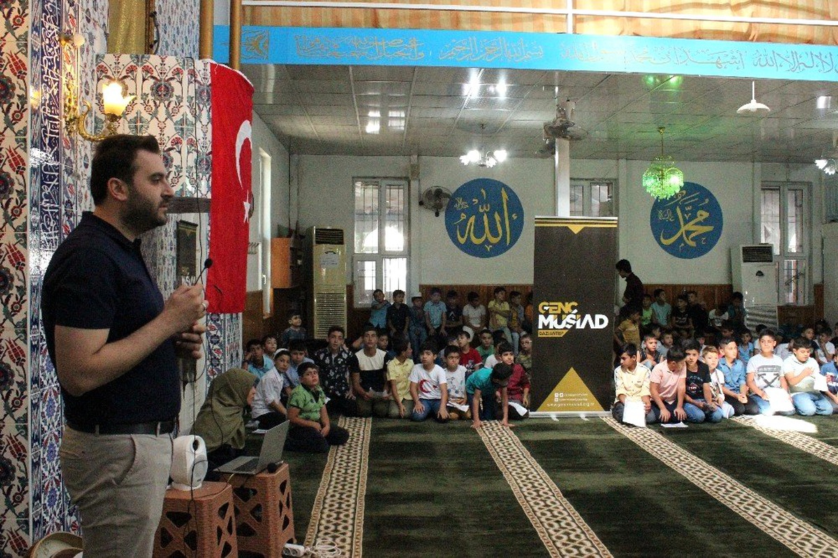 Genç MÜSİAD \'Bu Yaz Camideyim Projesi\' ile çocuklar ile bir araya geldi
