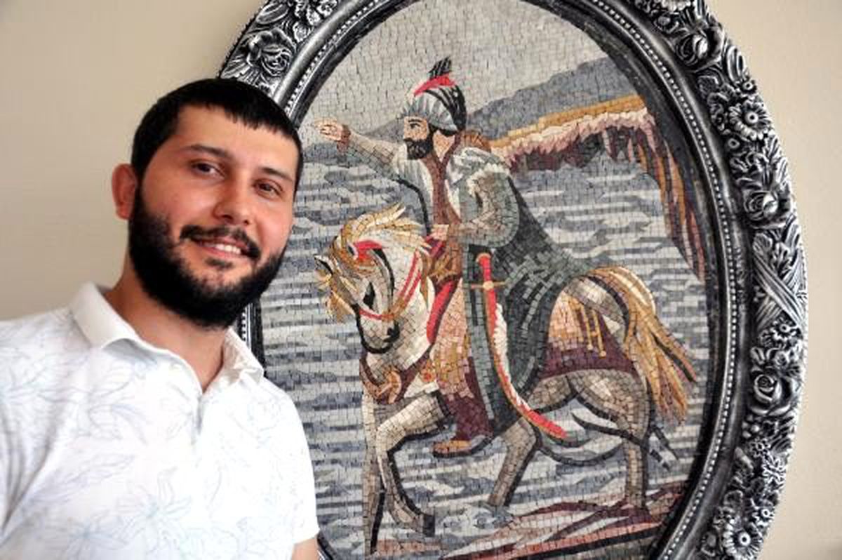 Hatay\'daki mozaik sanatını dünyaya tanıtıyor