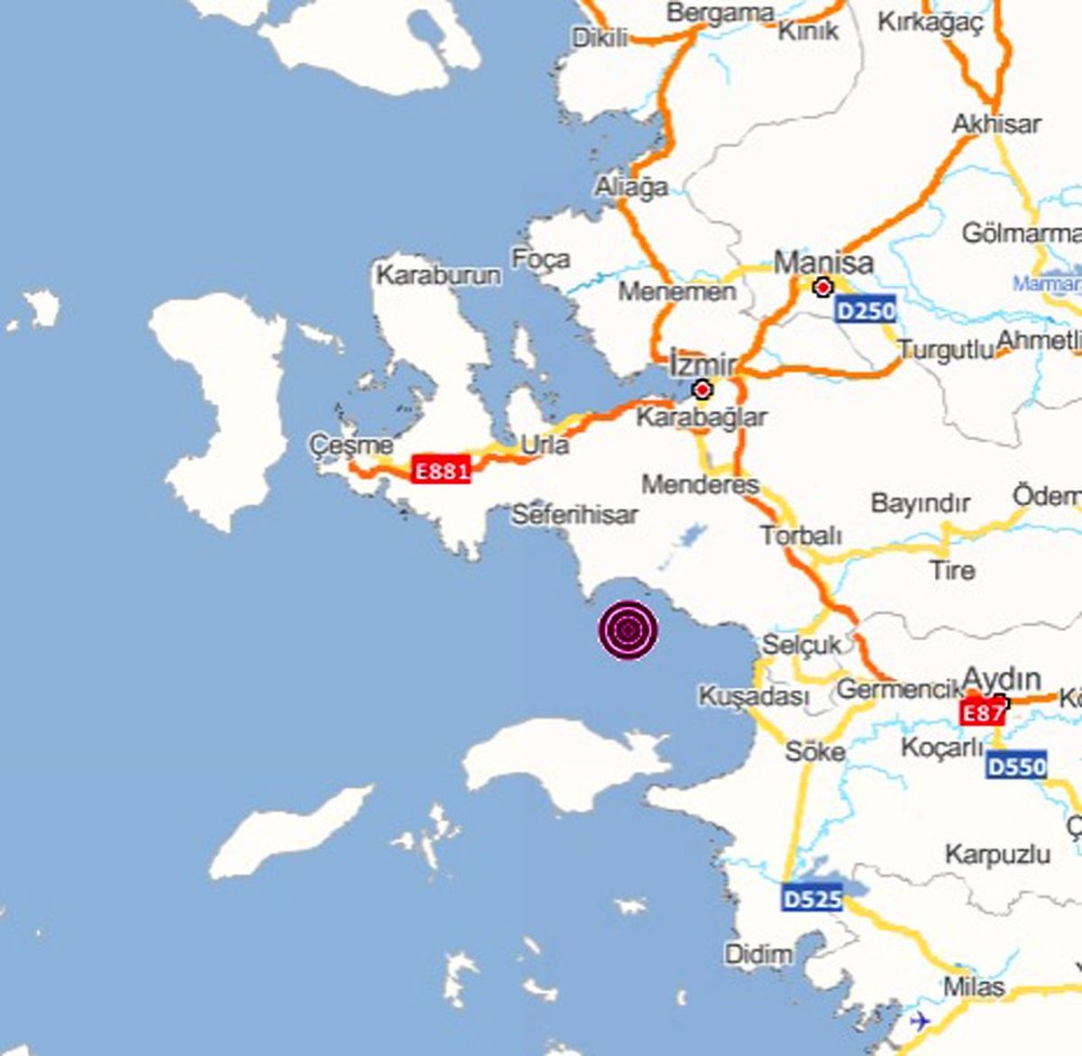 İzmir\'de korkutan deprem