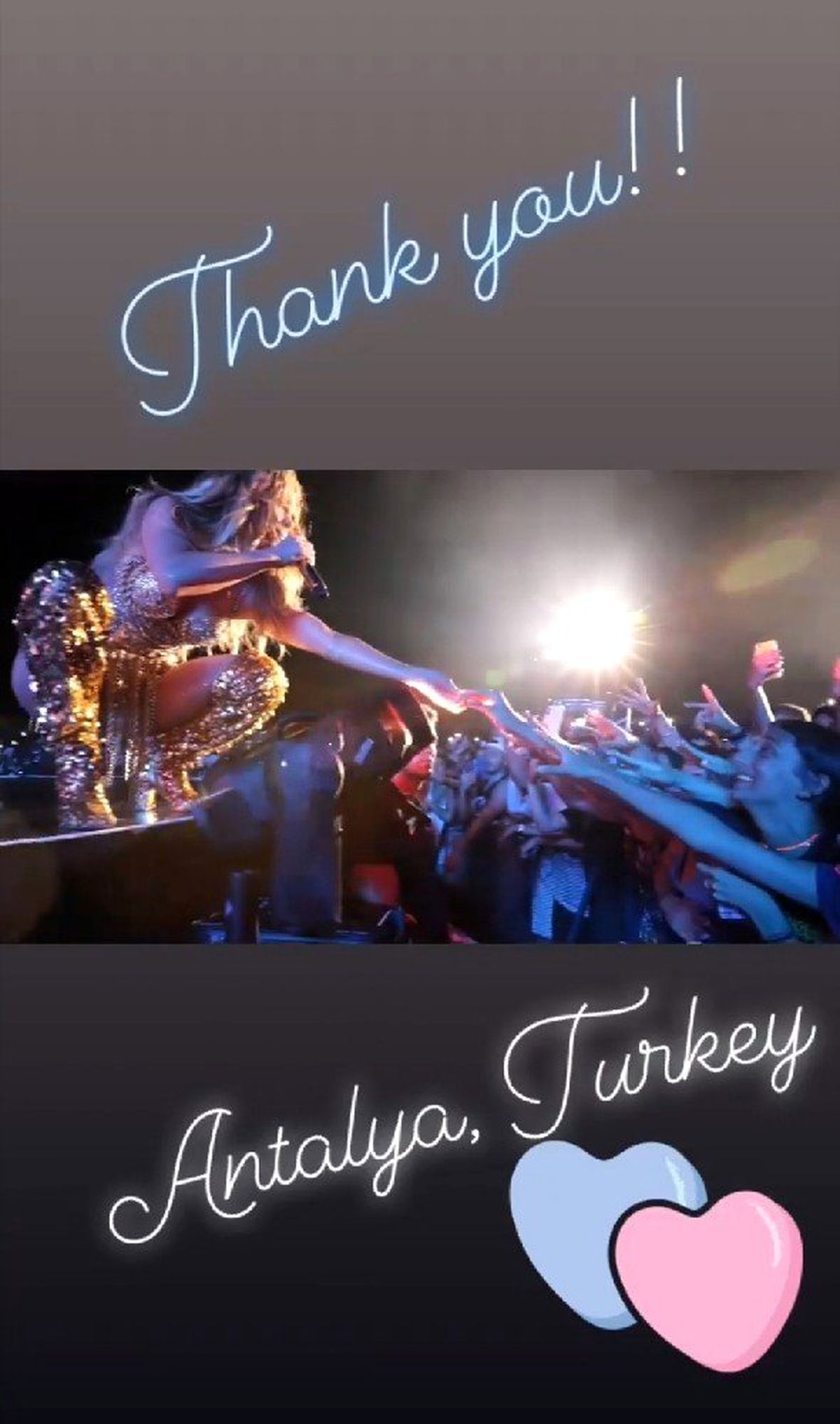 Jennifer Lopez"den Antalya paylaşımı