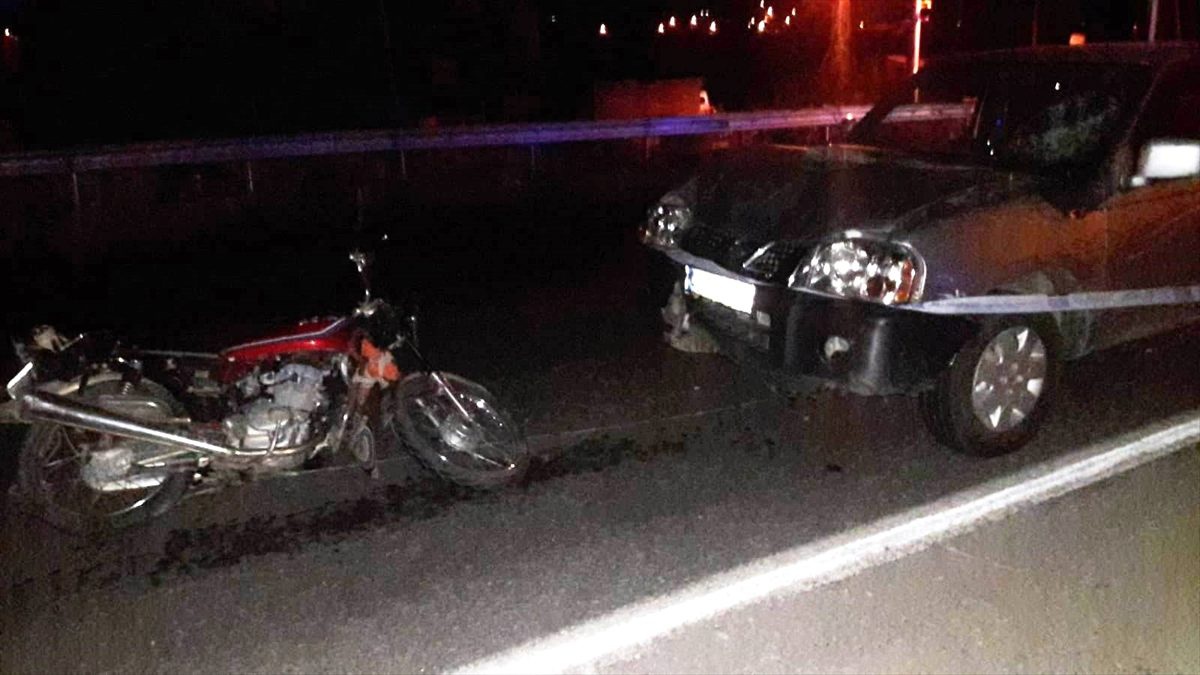 Manisa\'da otomobilin çarptığı motosikletli öldü