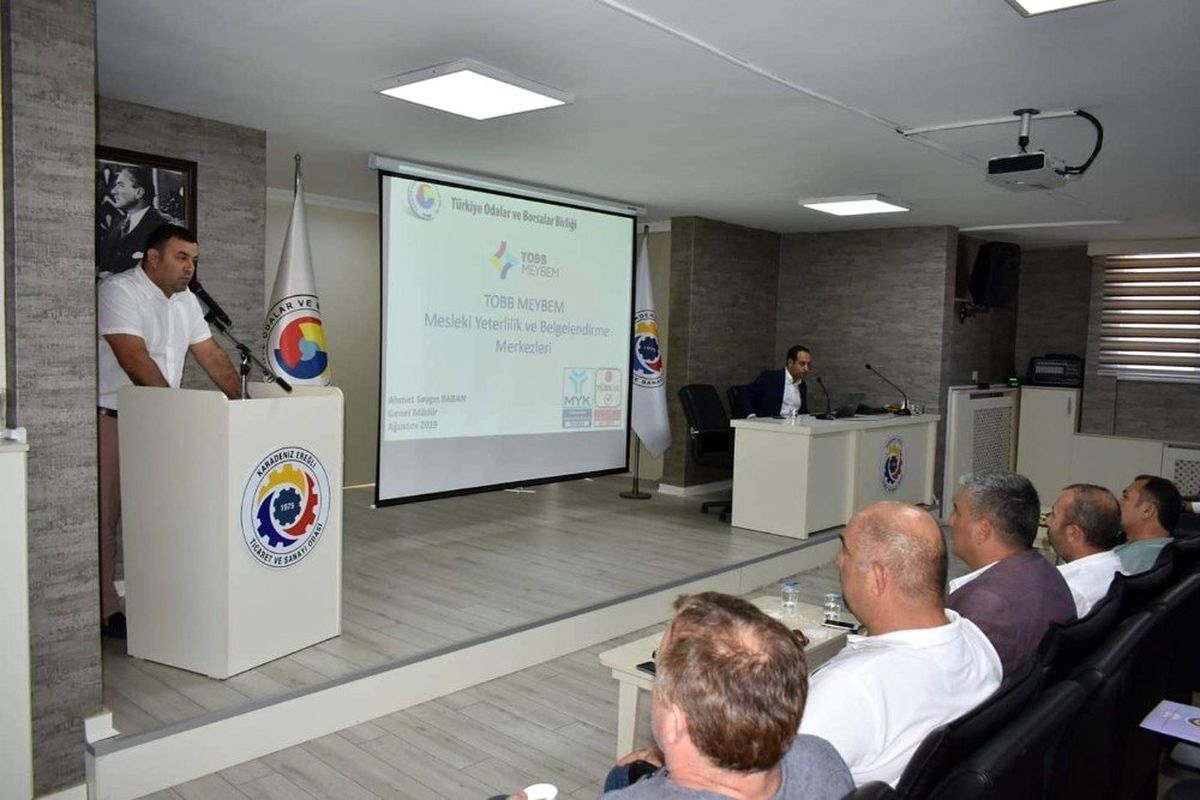 Mesleki Yeterlilik Belgesi toplantısı gerçekleştirildi