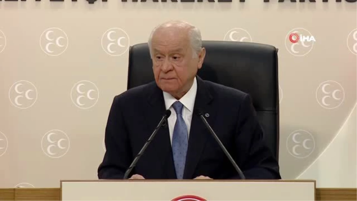 MHP Genel Başkanı Bahçeli: "CHP\'nin dili teslimiyetçidir.