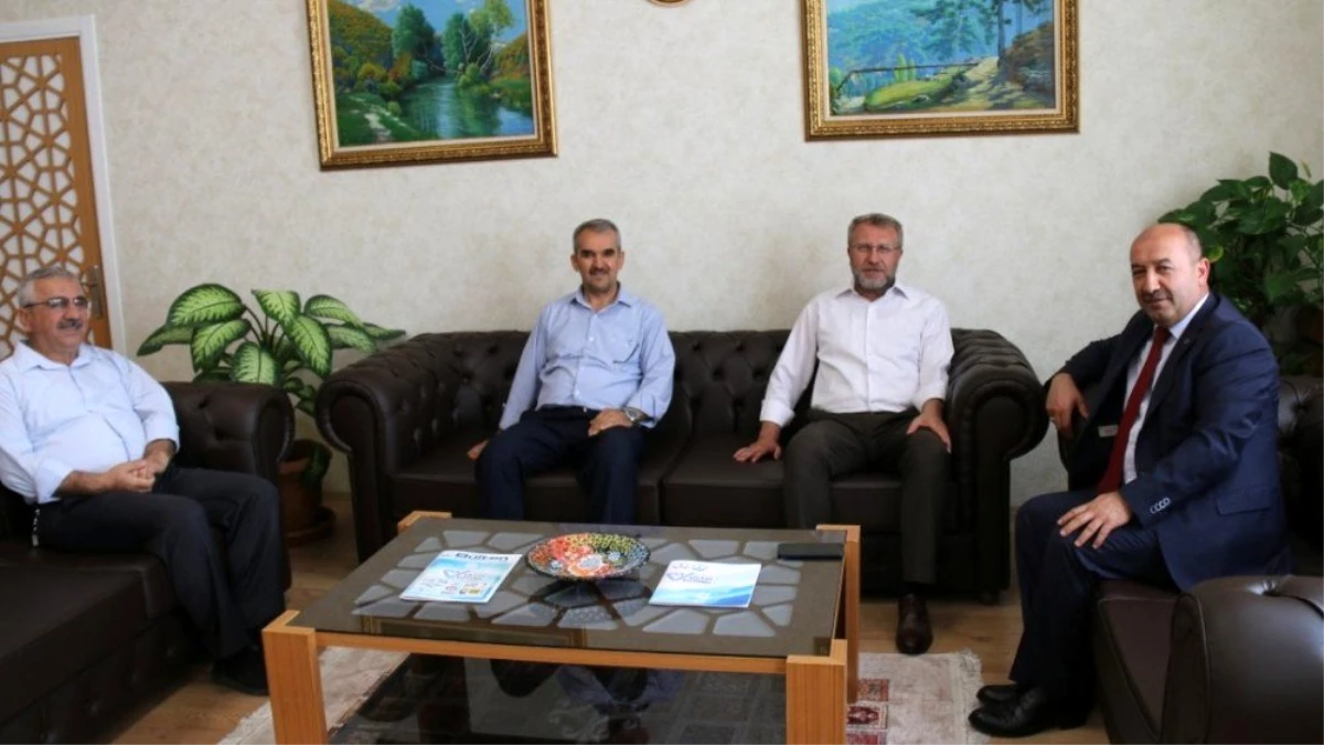 Milletvekili Tan ve AK Parti Merkez İlçe Başkanı Kılıç\'tan Müdür Başyiğit\'e ziyaret