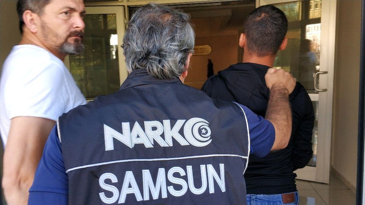 Samsun\'da uyuşturucu ticaretinden 2 tutuklama