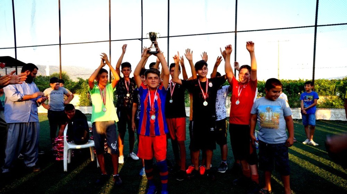 Sarıgöl\'de \'Yaz Kur\'an Kursları Arası Futbol Turnuvası\'