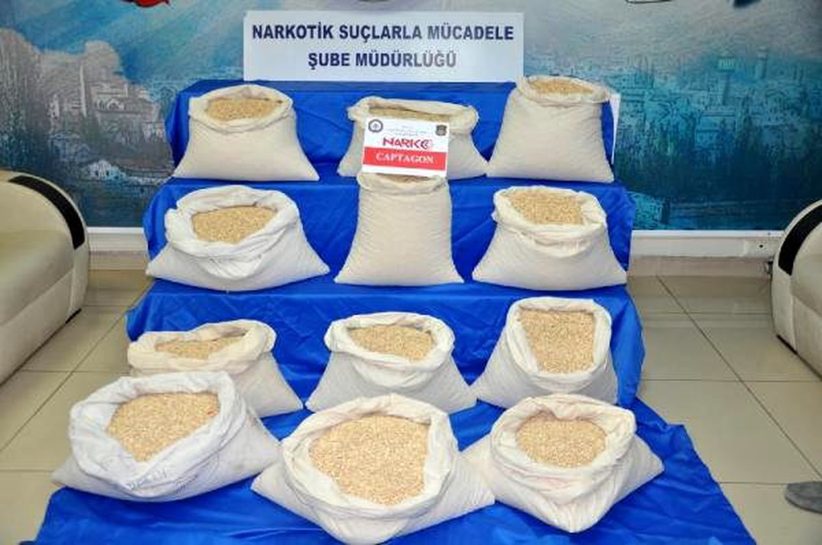 Sondaj makinelerinden 1 milyon 408 captagon hap çıktı