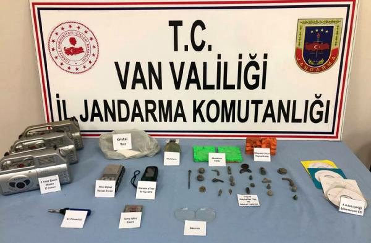 Van\'da tarihi eser operasyonu