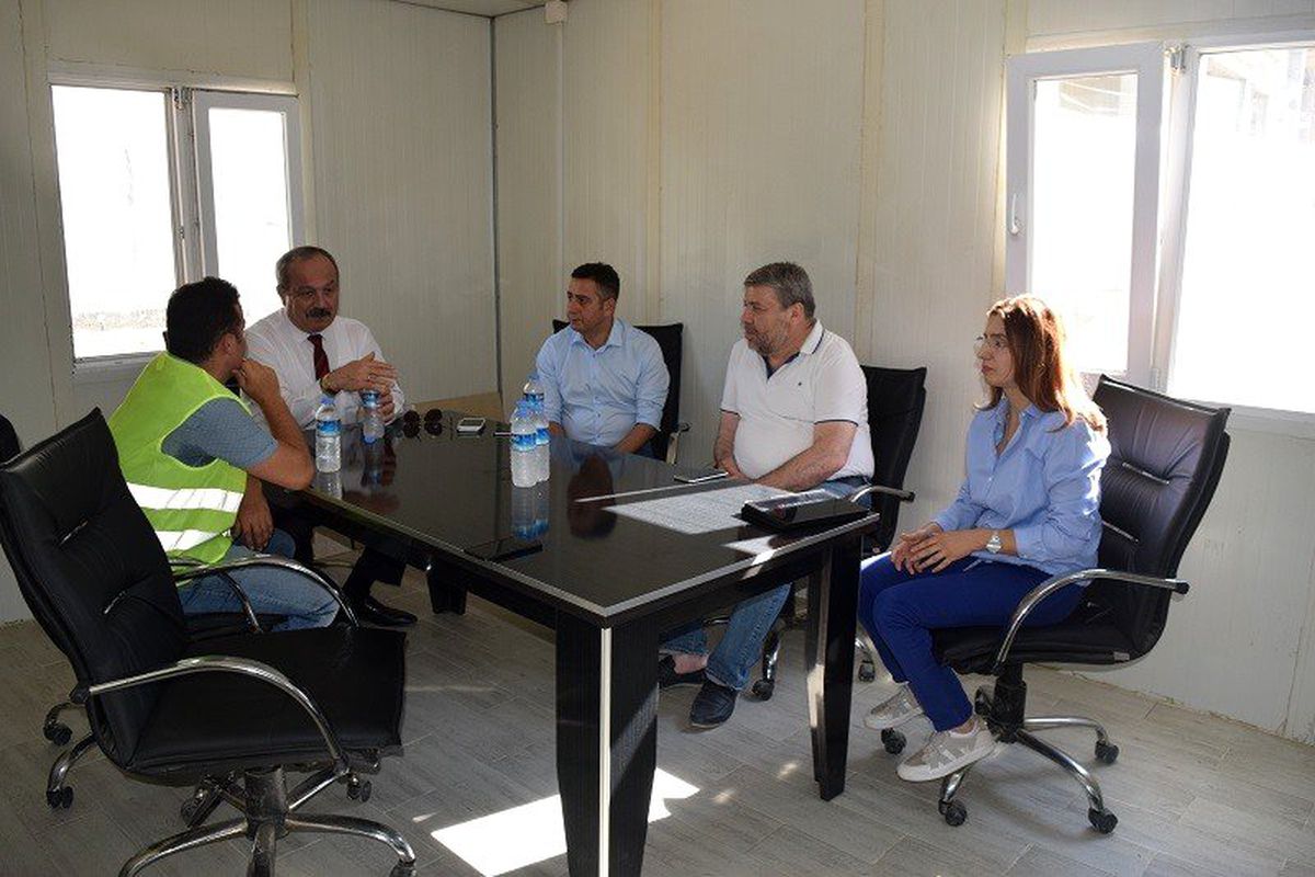 35 bin 849 metrekarelik emniyetin yeni binasında kaba inşaat tamam