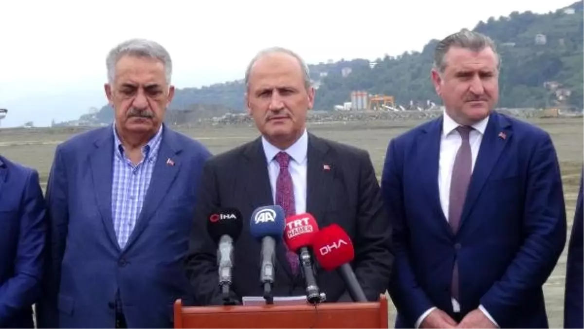 Bakan Turhan: Rize- Artvin Havalimanı gelecek yıl açılıyor