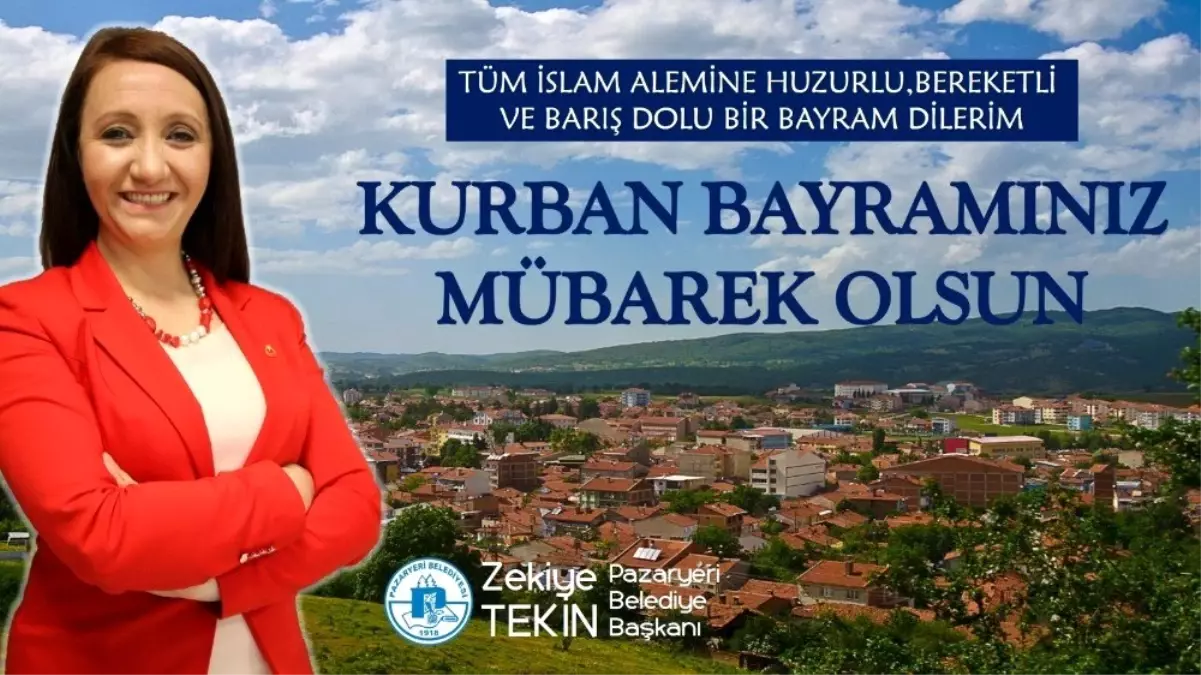 Başkan Tekin\'in Kurban Bayramı mesajı