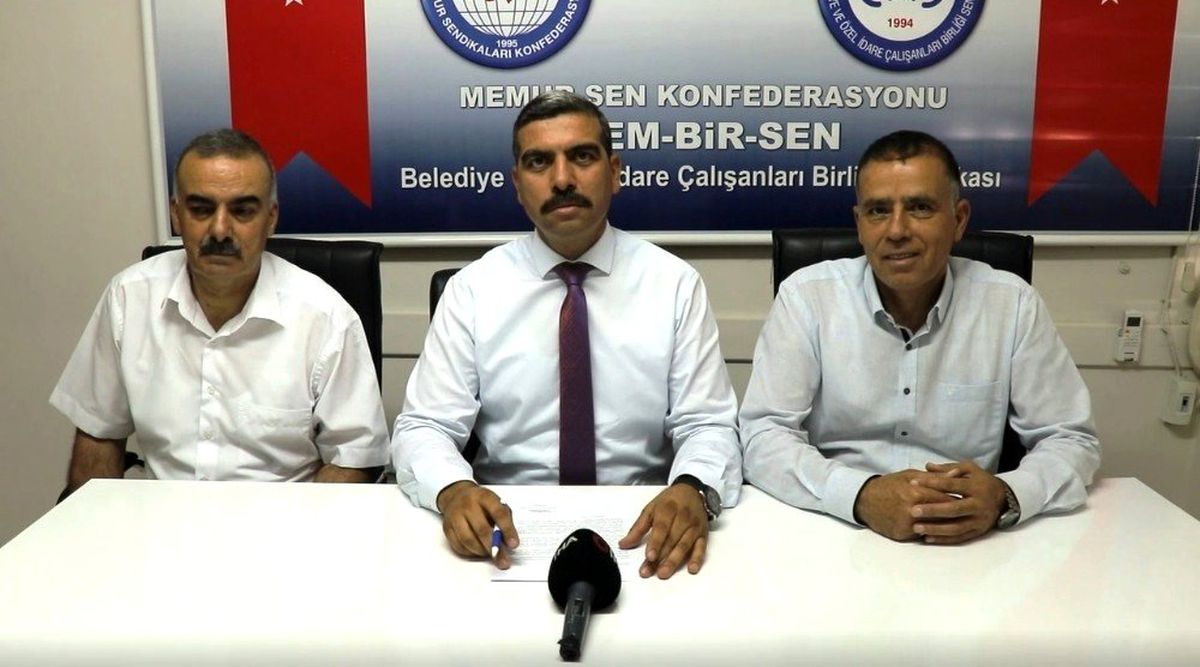 Bem-Bir-Sen Başkanı Hanbay\'dan Gürkan\'a teşekkür