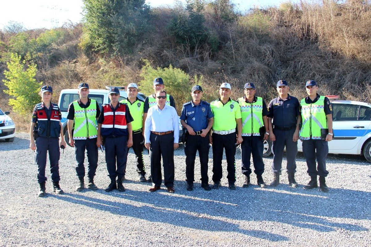 Çan\'da huzur ve trafik uygulaması