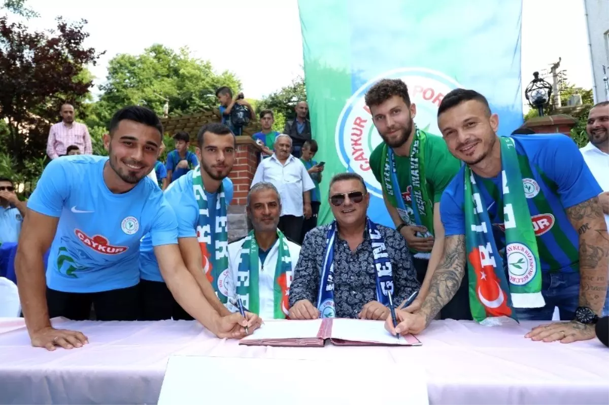 Çaykur Rizespor\'da 4 imza birden