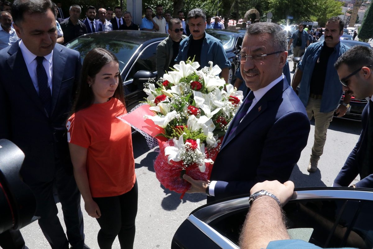 Cumhurbaşkanı Yardımcısı Fuat Oktay Yozgat\'ta