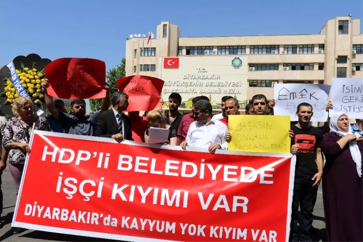 HDP\'li belediyeler işçi kıyımına devam ediyor