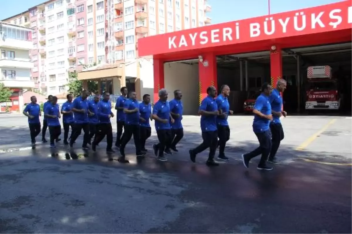 İtfaiye erleri mesaiye sporla başlıyor