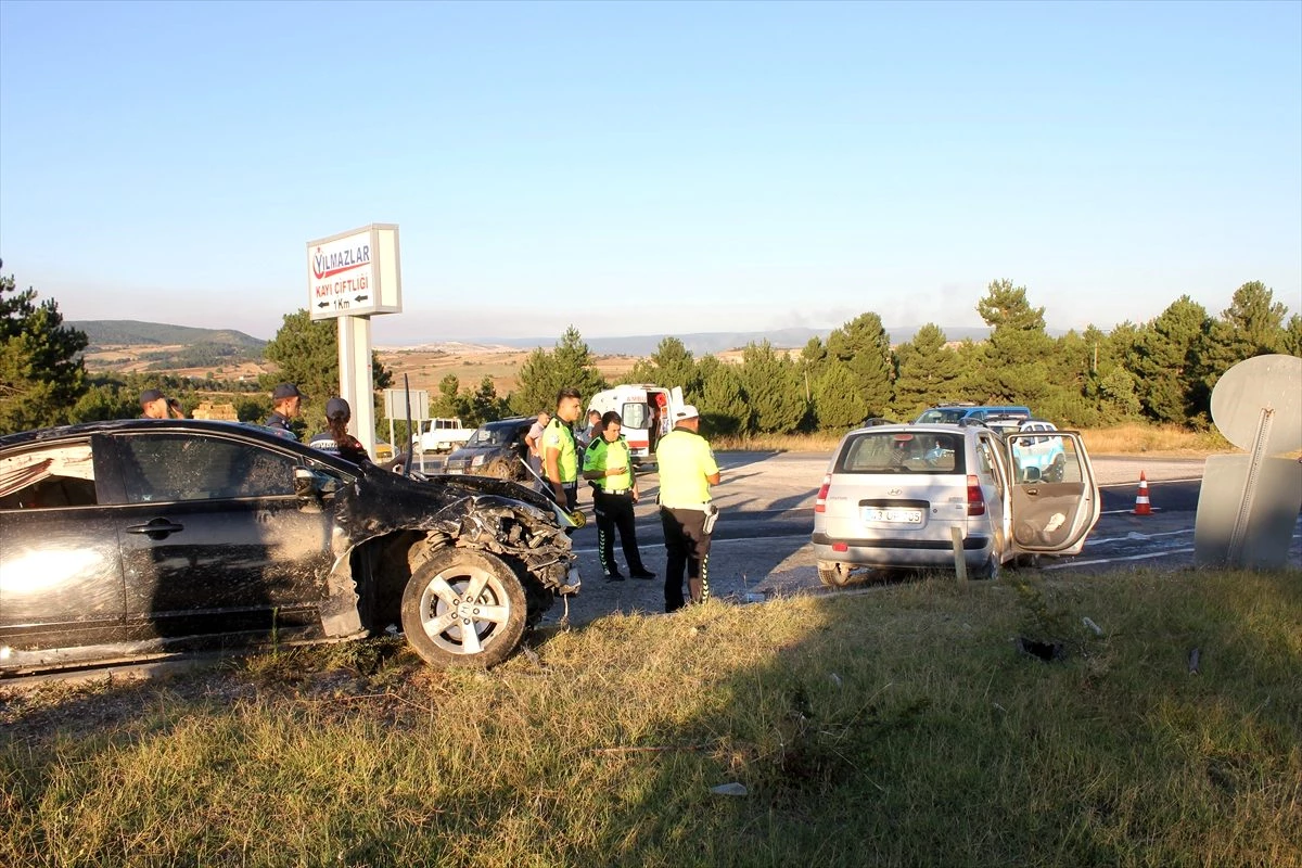 Kütahya\'da trafik kazası: 7 yaralı