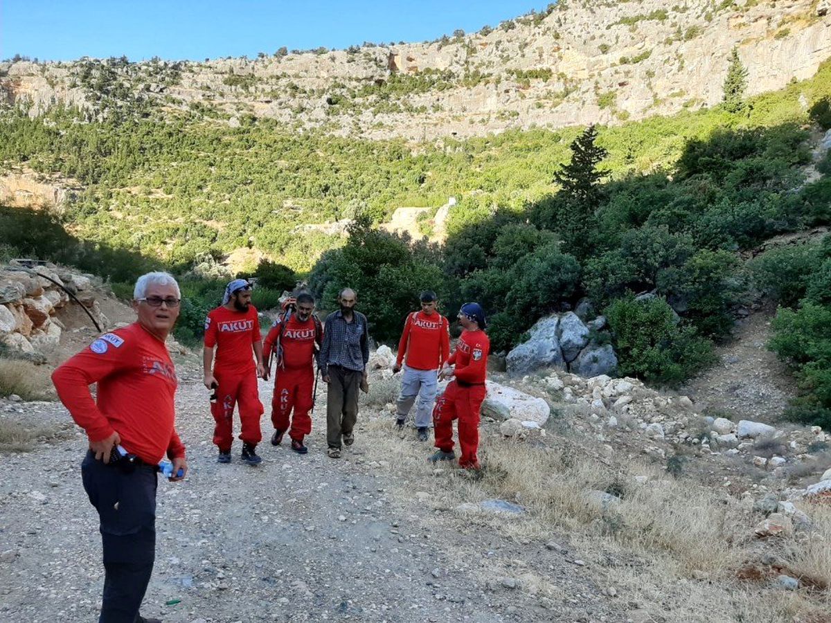 Mersin\'de kayıp şahıs 2 gün sonra ormanda bulundu
