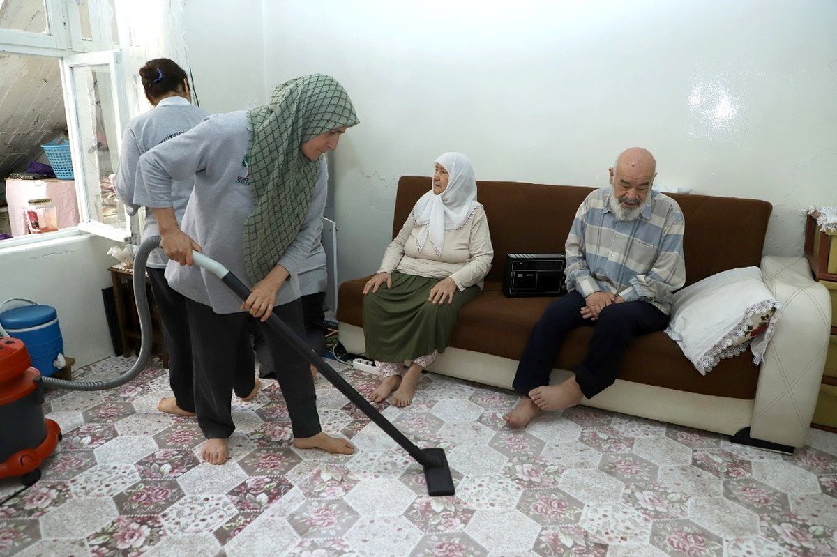 Şehitkamil\'in bayram temizliği yüzleri güldürdü