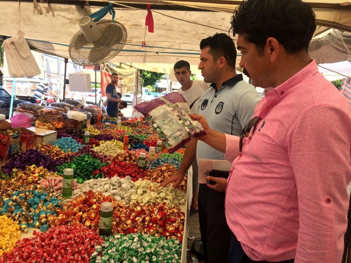 Tarsus\'ta, bayram öncesi denetimler devam ediyor
