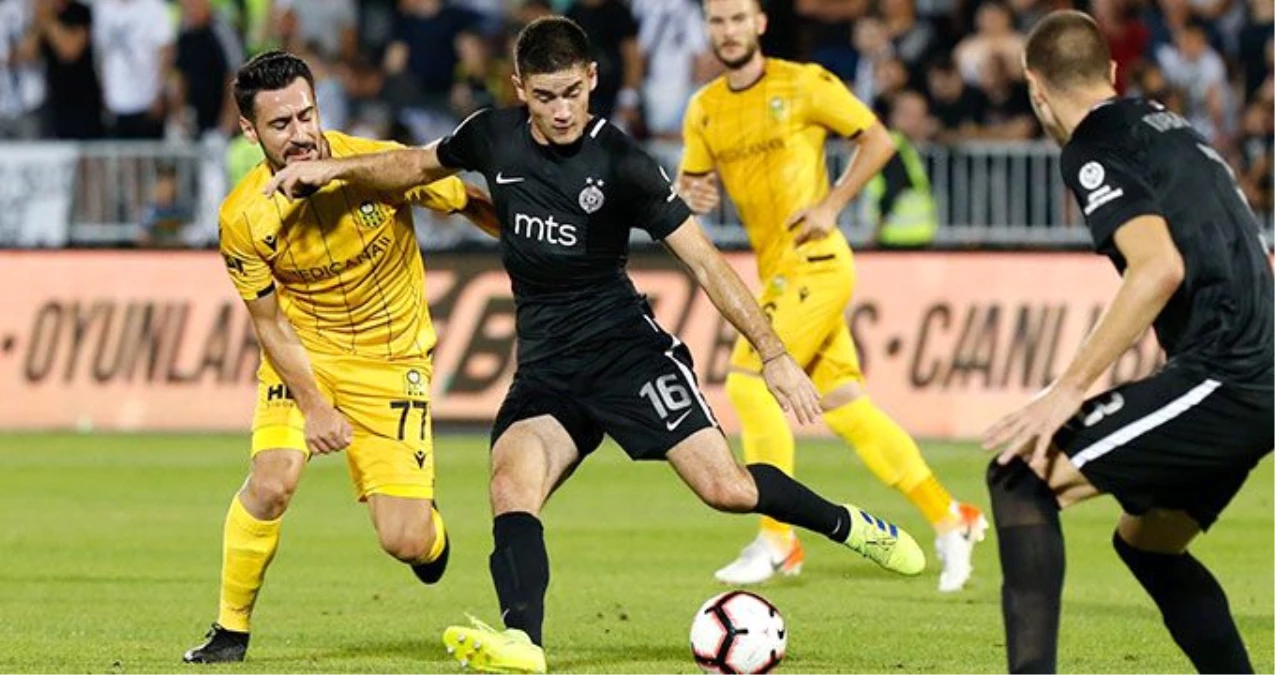 Yeni Malatyaspor, Partizan\'a deplasmanda 3-1 mağlup oldu