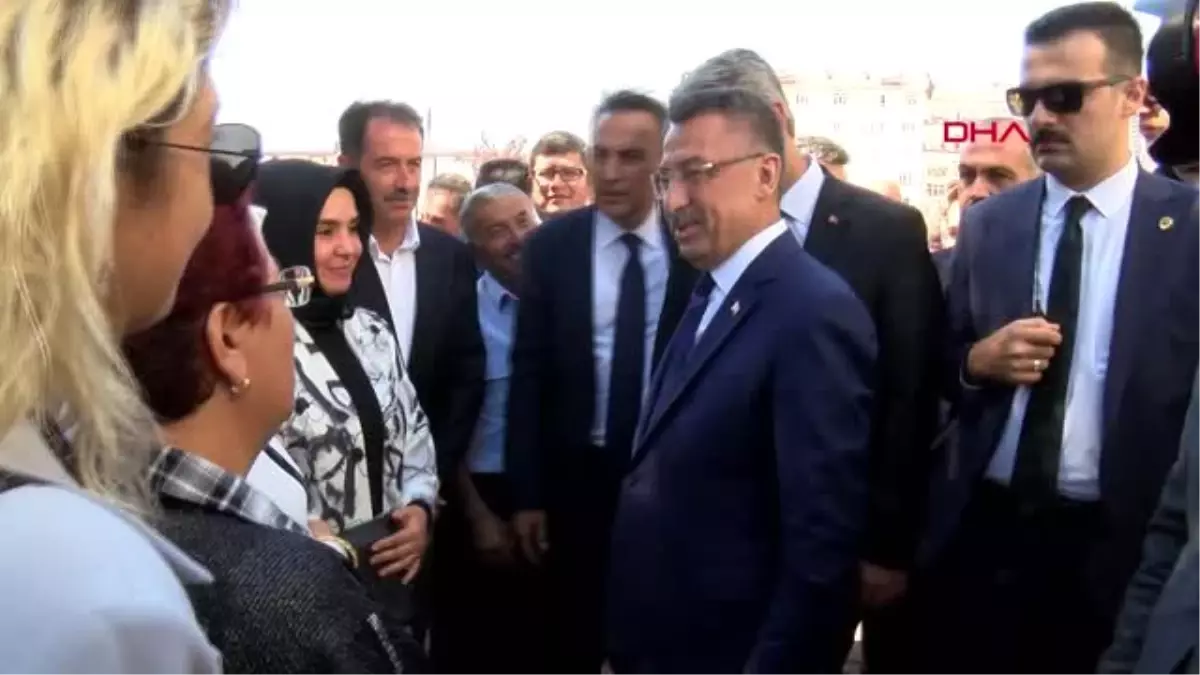 YOZGAT Cumhurbaşkanı Yardımcısı Oktay: Ankara-Sivas YHT hattını 2020\'de tamamlamayı arzu ediyoruz...