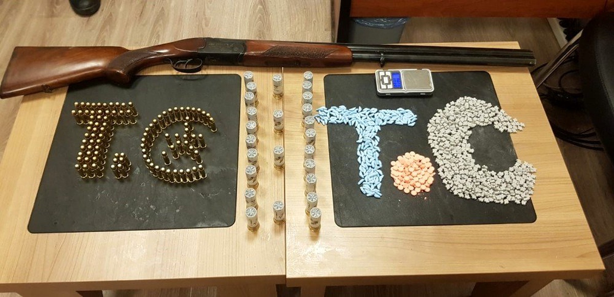 809 uyuşturucu hap ele geçirildi, 1 kişi tutuklandı