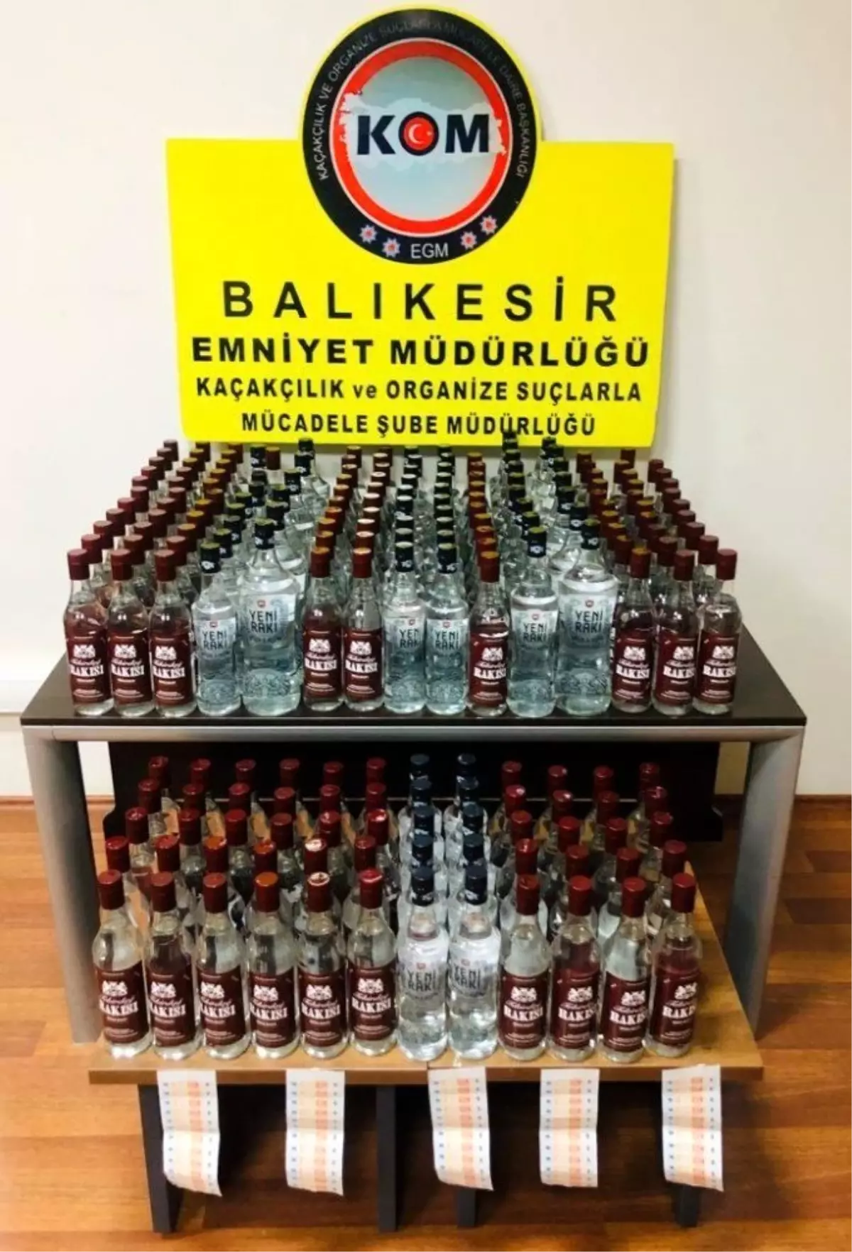 Balıkesir\'de sahte içki operasyonu