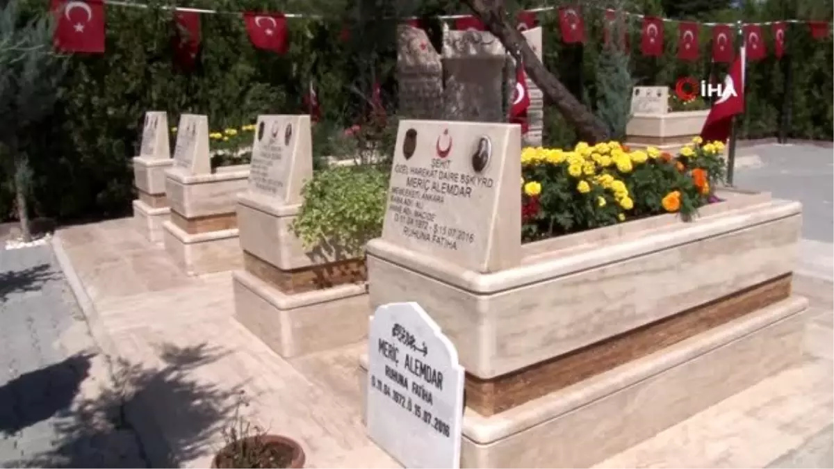 Bayram öncesi 15 Temmuz şehitleri unutulmadı