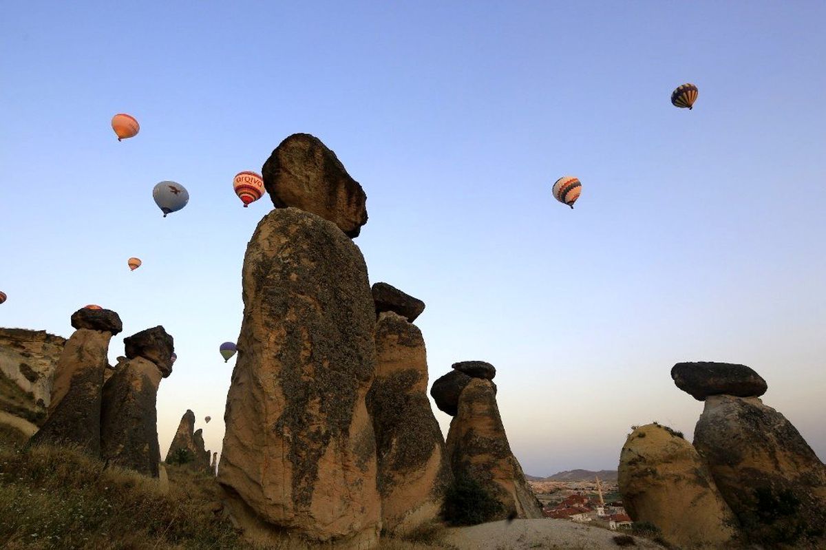 Dünyada en ucuz balon turları Kapadokya\'da yapılıyor