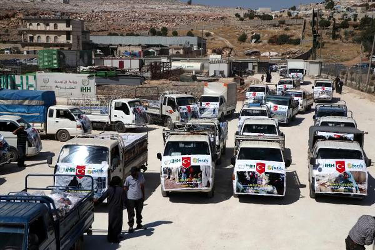 Suriyeli savaş mağduru 3 bin aileye bayram yardımı