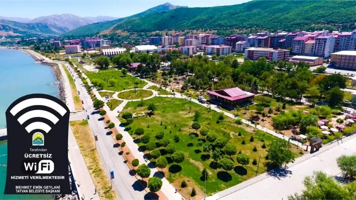 Tatvan\'da ücretsiz Wİ-Fİ internet hizmeti başladı