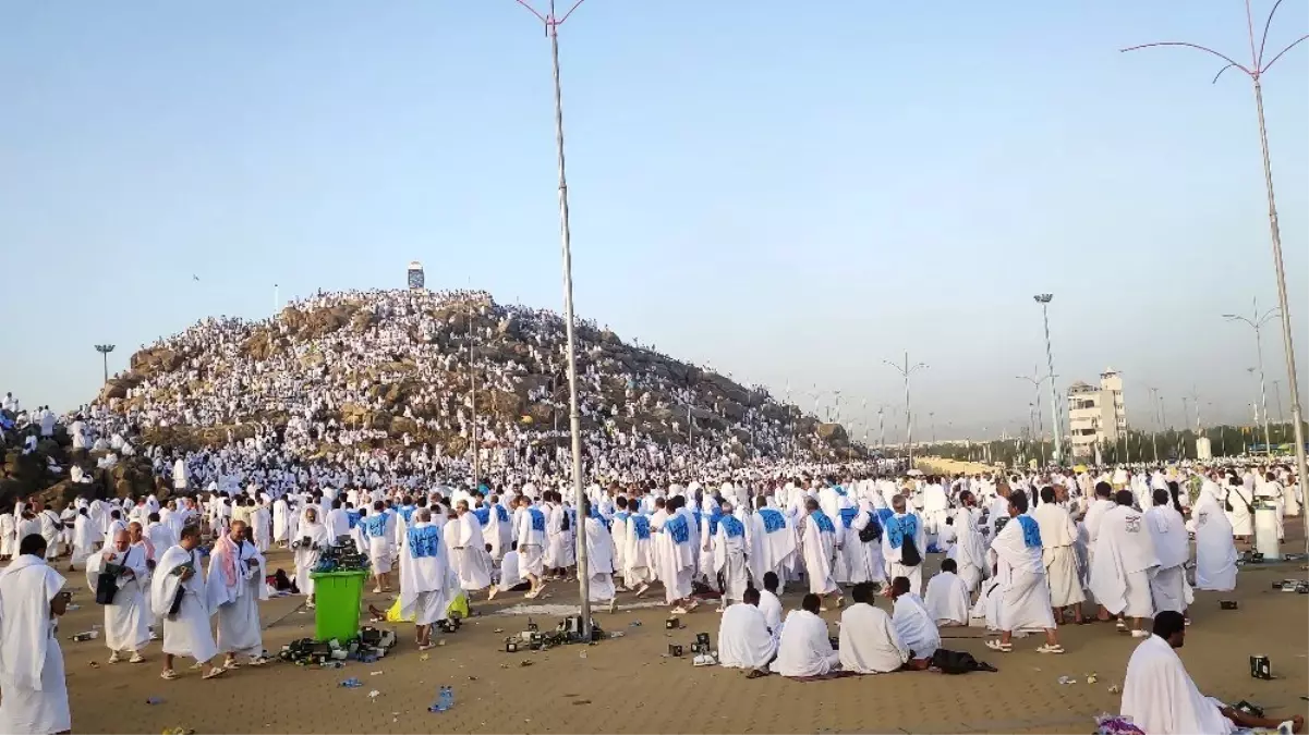 Tüm Hacı Adayları Arafat\'ta