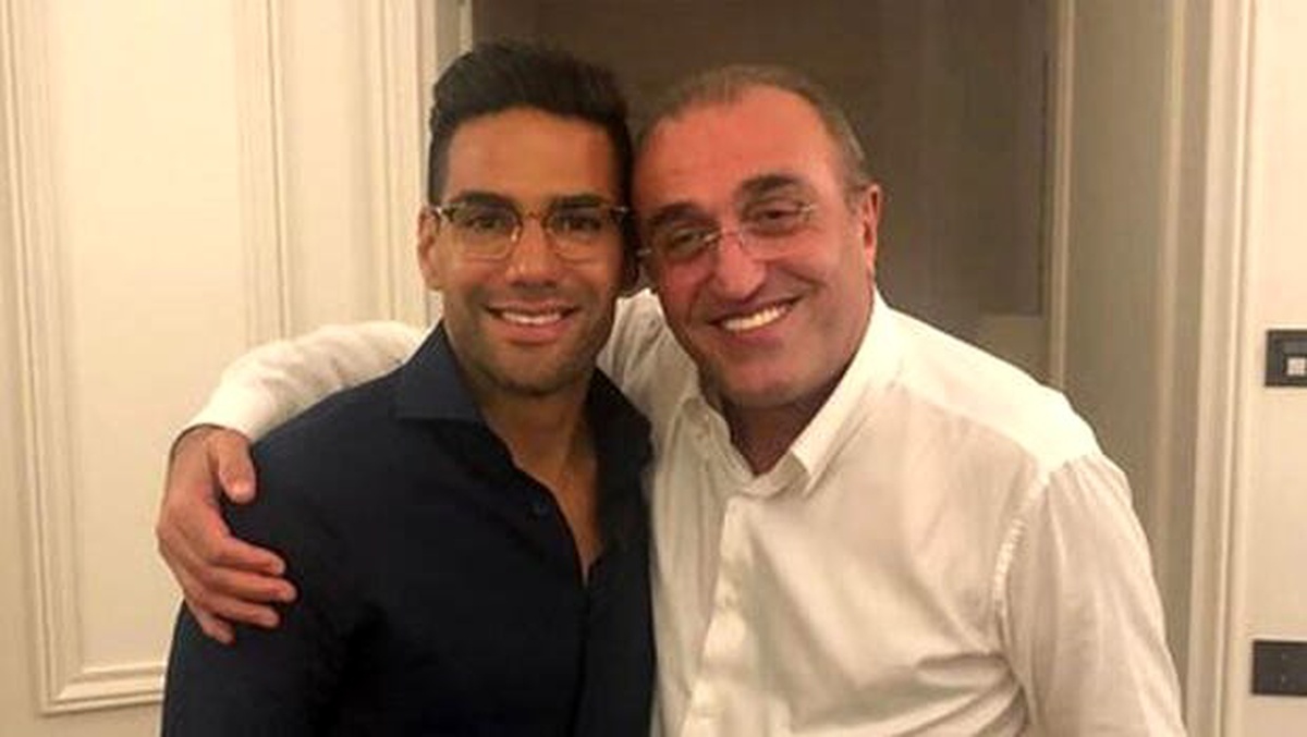 Ve beklenen fotoğraf! Abdurrahim Albayrak ve Falcao...