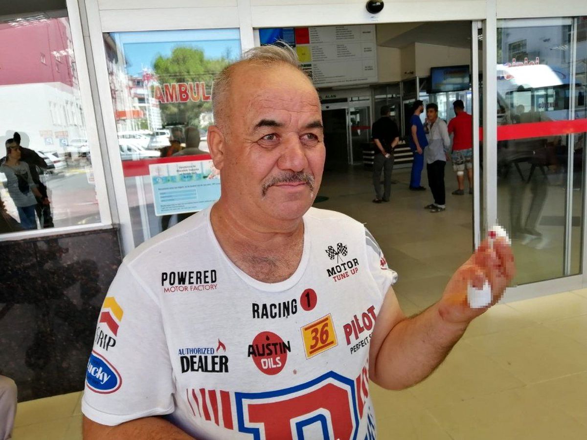 Denizli\'de acemi kasaplar hastanelere akın etti